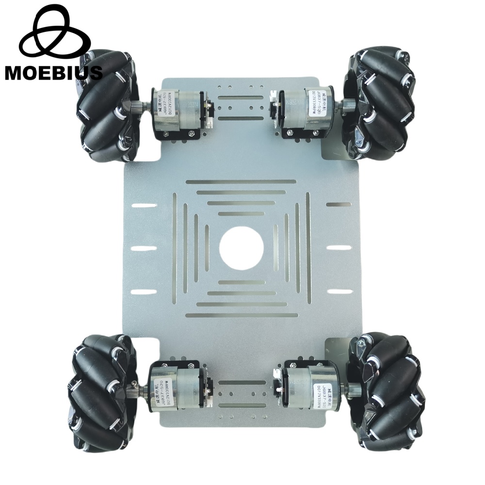 Ros Robot - MOEBIUS 26kg 하중, 4륜 구동, 메카넘