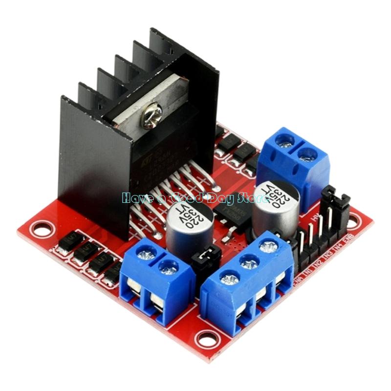 Motor Driver L298N - 최대 46V의 고전압을 지원하는 462D 이중
