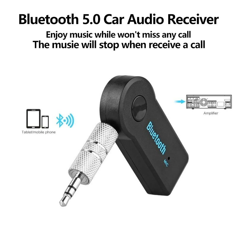Robot Bluetooth Car - 2-in-1 블루투스 5.0 무선 수신기/송신기 어댑터,