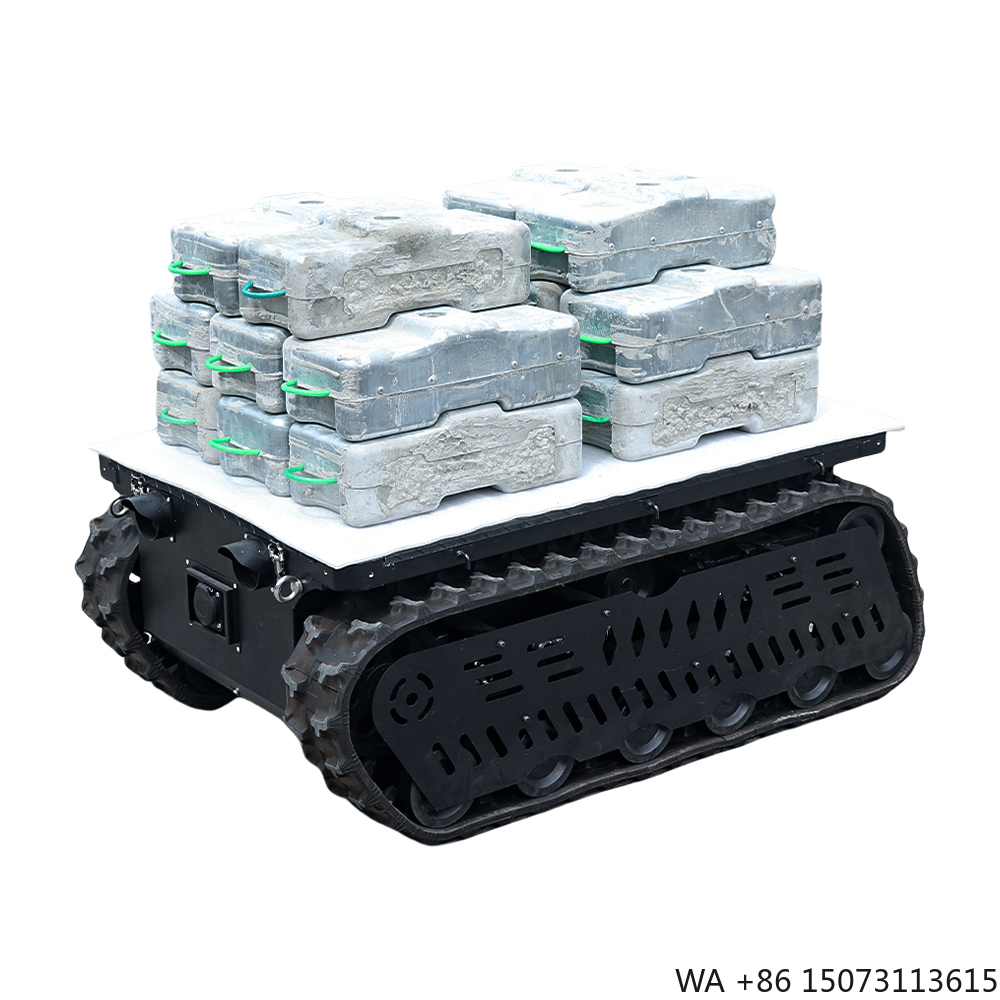 Robot Track - 300~600kg 하중 RC 탱크 크롤러 로봇