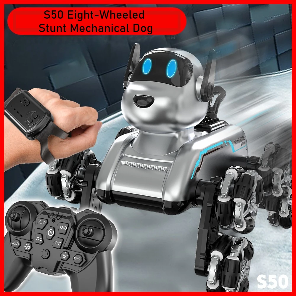Robot Wheel - S50 지능형 로봇 강아지 제스처 감지