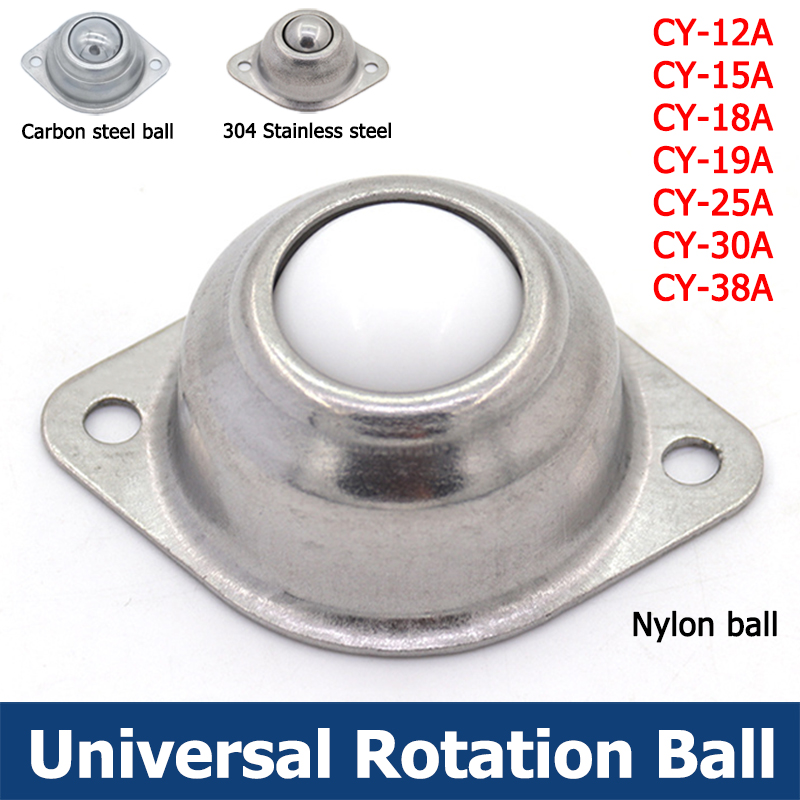 Omni Wheel - 1-10개 CY-12A/15A/18A/19A/25A/30A/38A 롤러 볼 트랜스퍼 베어링