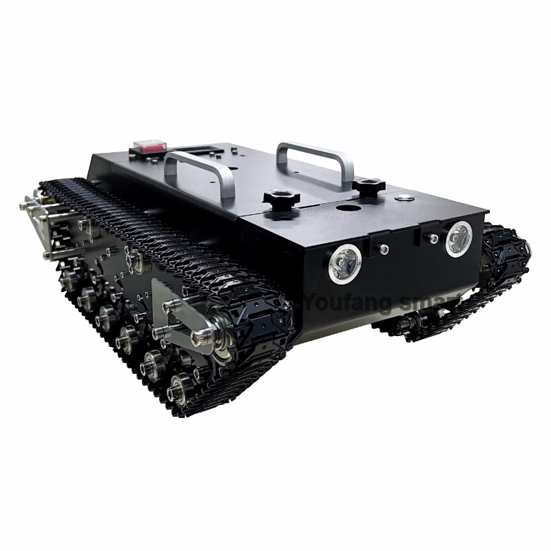 Stm32 Robot - RC 탱크 섀시 금속 트랙 충격