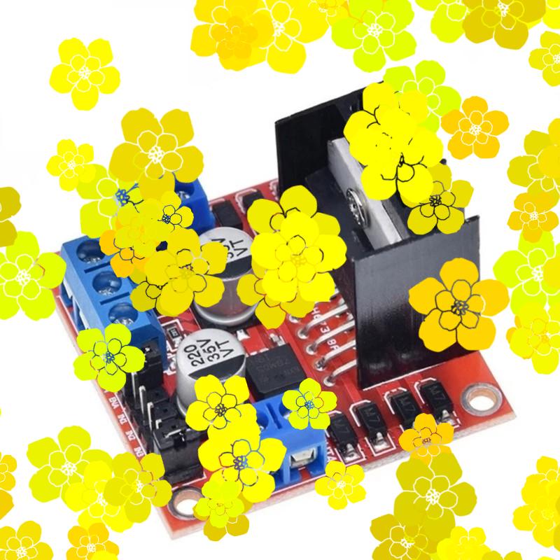 Motor Driver L298N - 1/2/5개 L298N 드라이버 보드 모듈 듀얼