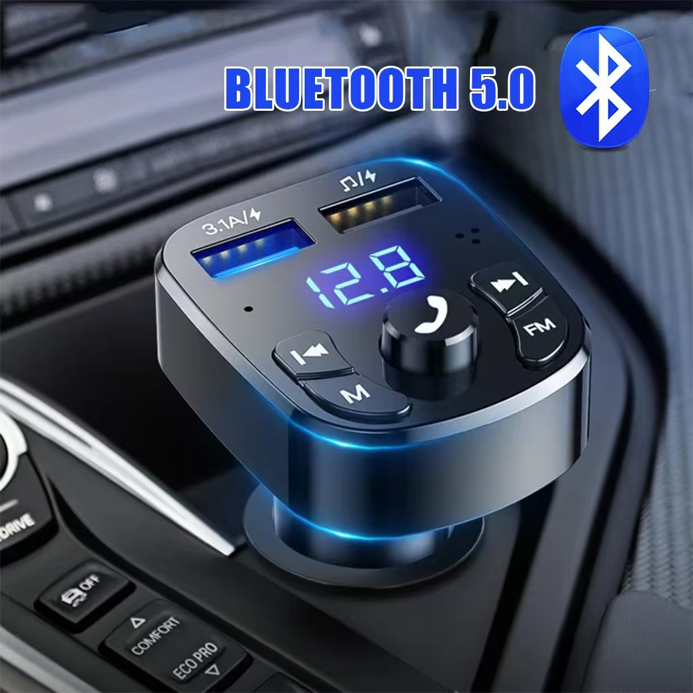 Robot Bluetooth Car - 자동차 핸즈프리 블루투스 호환 5.0 FM