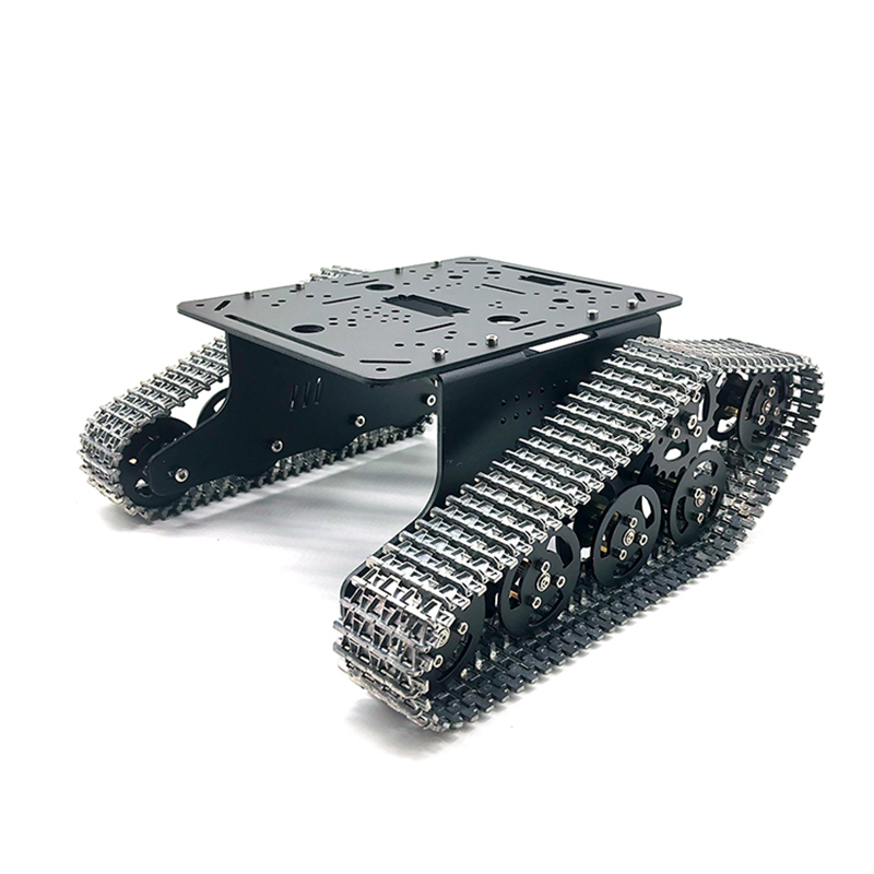 플라스틱 또는 금속 트랙이 장착된 금속 2륜 구동 탱크 - Robot Arm Kit 리뷰 및 가격