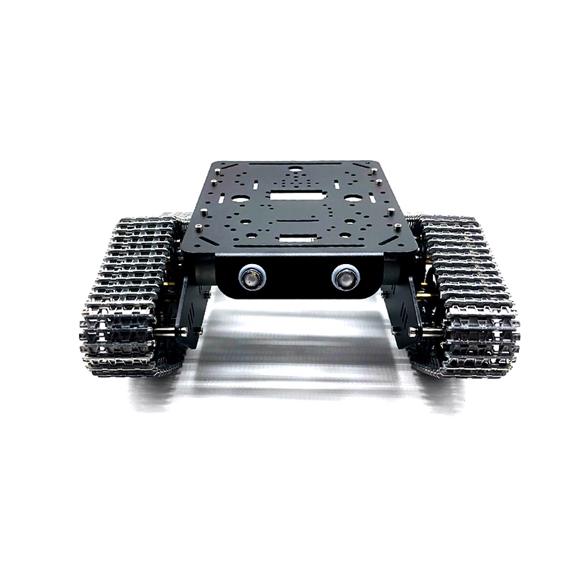 플라스틱 또는 금속 트랙이 장착된 금속 2륜 구동 탱크 - Robot Arm Kit 리뷰 및 가격