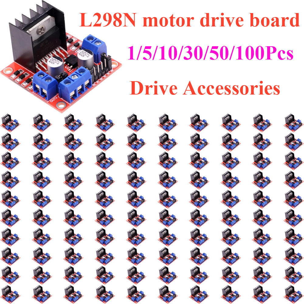 1~100Pcs L298N DC 스테퍼 모터 드라이버  - Motor Driver L298N 리뷰 및 가격