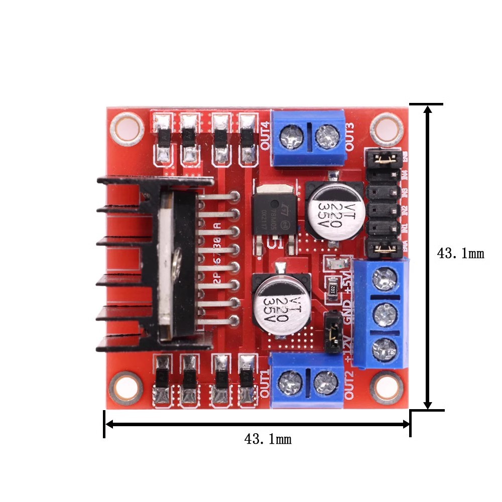 1~100Pcs L298N DC 스테퍼 모터 드라이버  - Motor Driver L298N 리뷰 및 가격