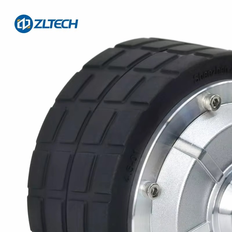 4.5인치 DC 24V 200W, 최대 150kg 하중 - Robot Wheel 리뷰 및 가격