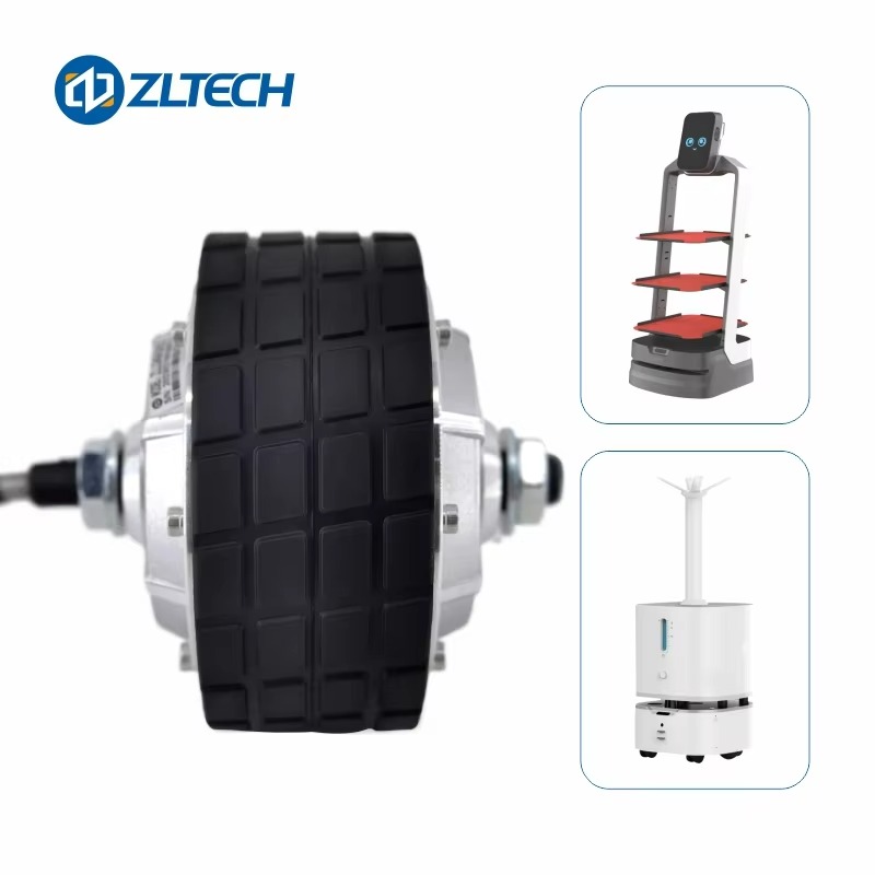 4.5인치 DC 24V 200W, 최대 150kg 하중 - Robot Wheel 리뷰 및 가격