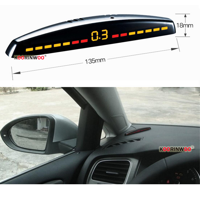 Koorinwoo LED 스크린 주차 센서가있는 자동차 - Infrared Obstacle Sensor 리뷰 및 가격