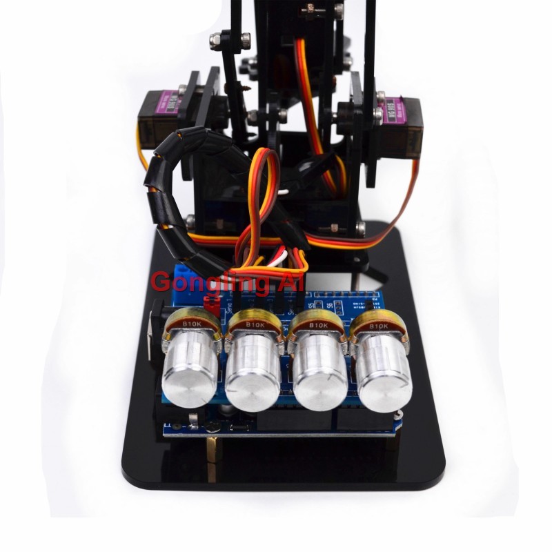 STEM 4 DOF 로봇 암 서보 SG90 기계식 암  - Robot Arm Kit 리뷰 및 가격