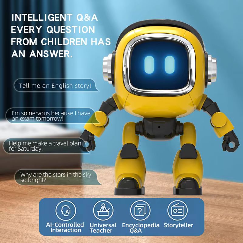 AI 기반의 지능형 교육용 로봇 장난감, 다국어 음성  - Ros Robot 리뷰 및 가격