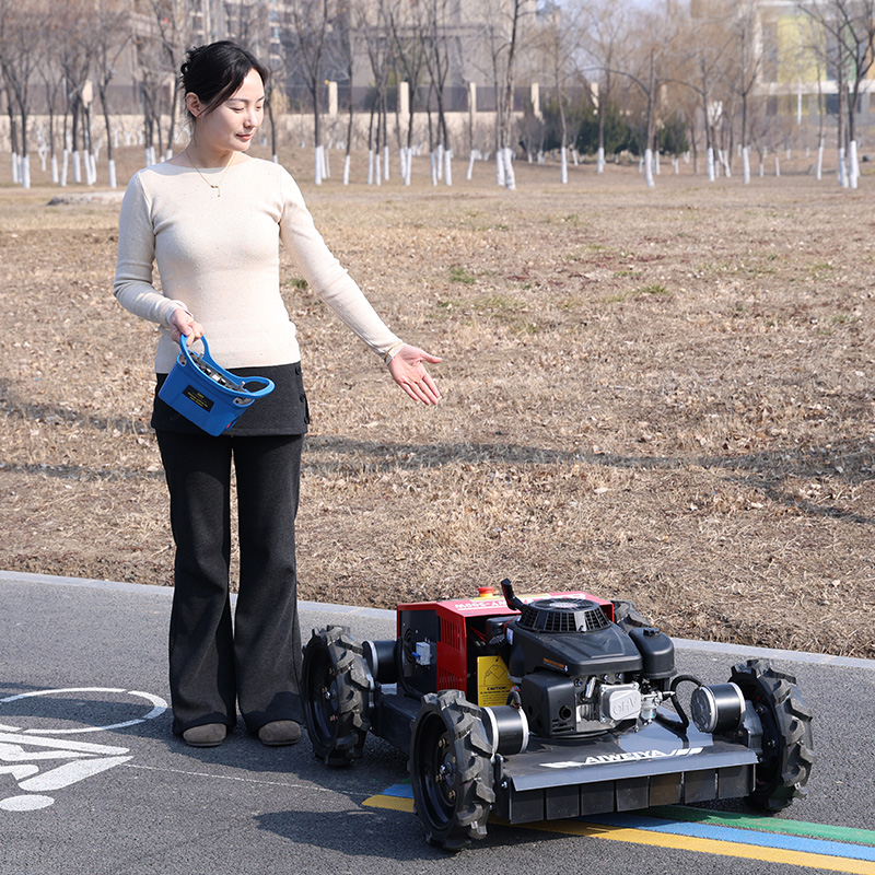 맞춤형 원격 제어 로봇 잔디깎이, 회전식 잔디깎이, 휠 - Robot Wheel 리뷰 및 가격